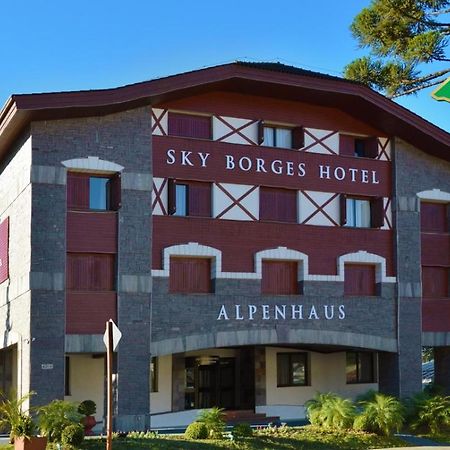 Sky Borges Hotel Alpenhaus - Gramado Buitenkant foto